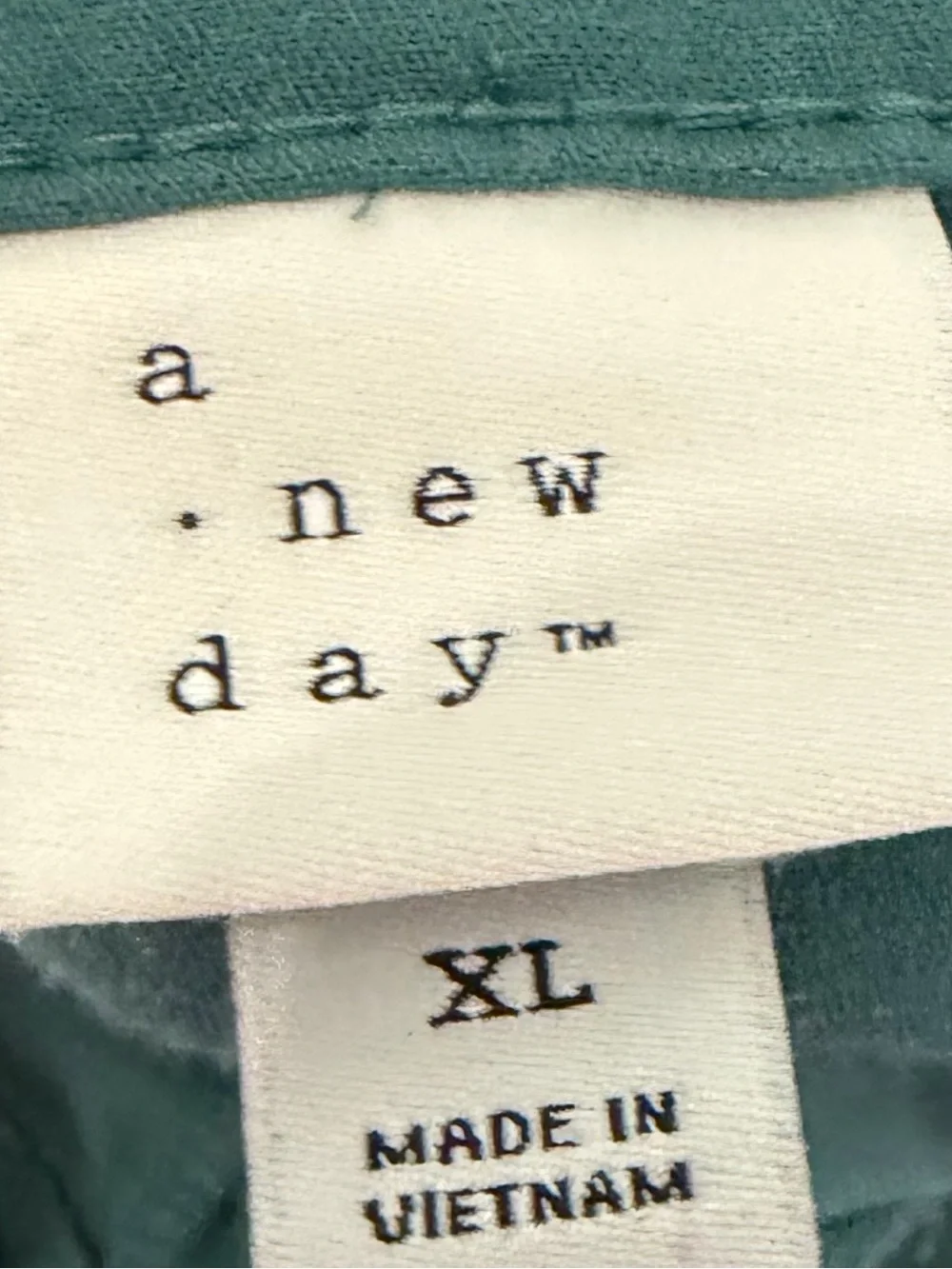 A New Day Teal Tie-Waist Shorts – Size XL